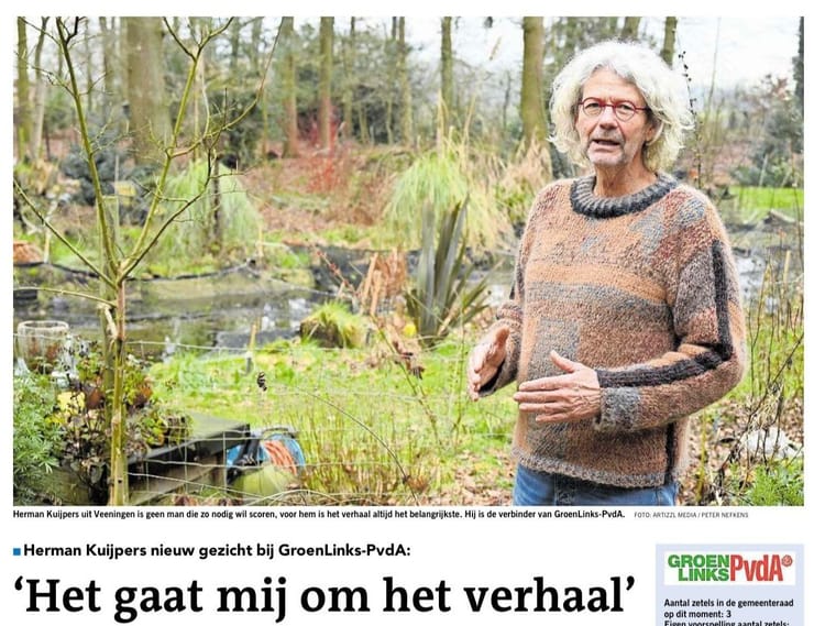 Leer onze lijsttrekker kennen in De Meppeler Courant